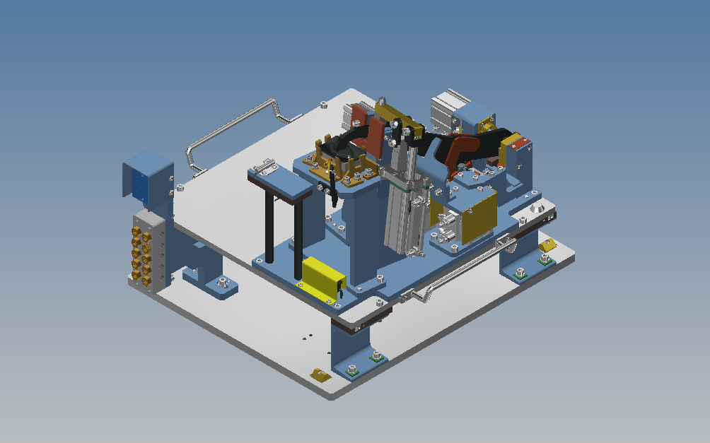 BKT座椅焊接夹具3D图纸 INVENTOR设计 附STP